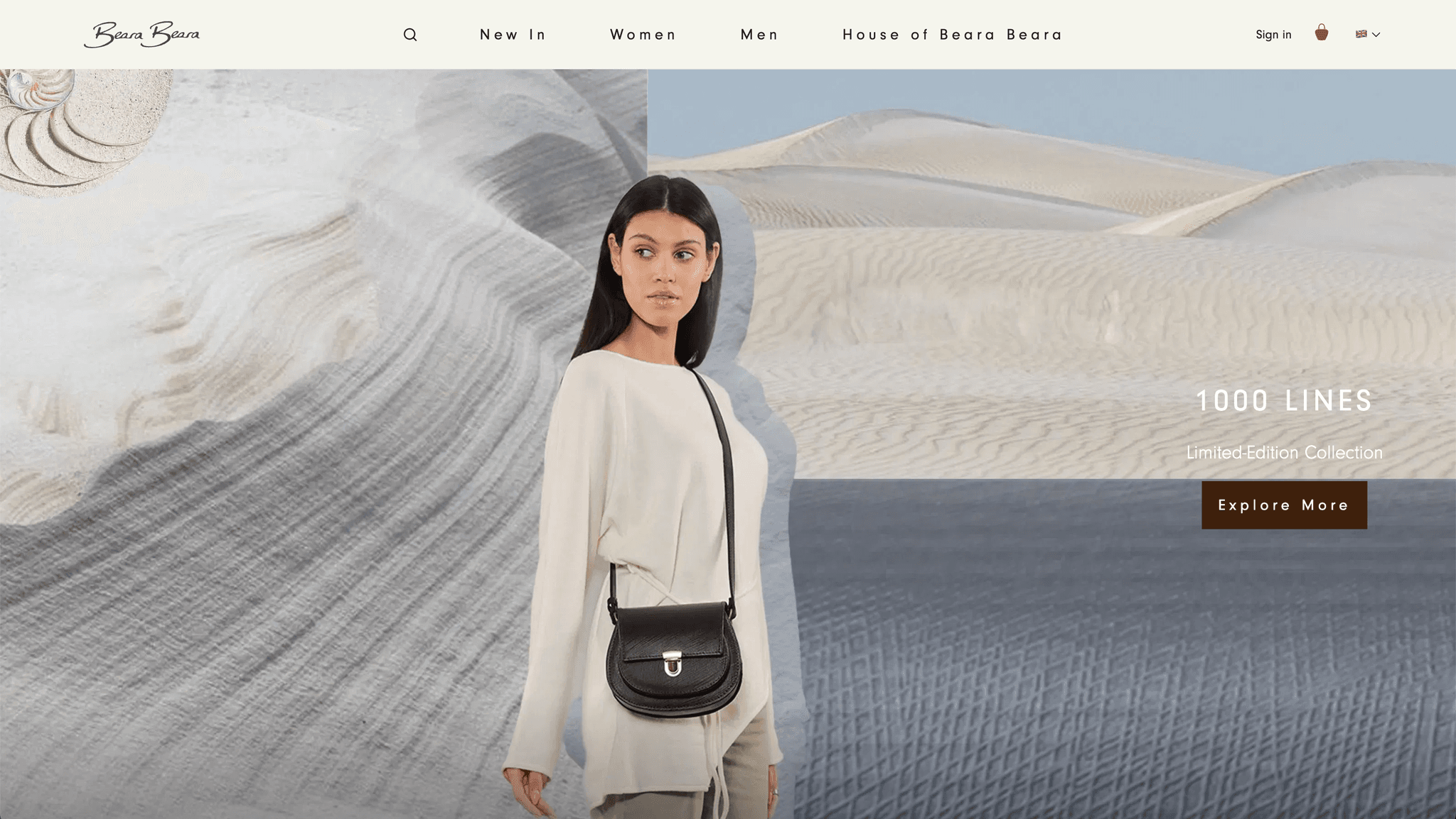 Beara Beara website built with React Bricks