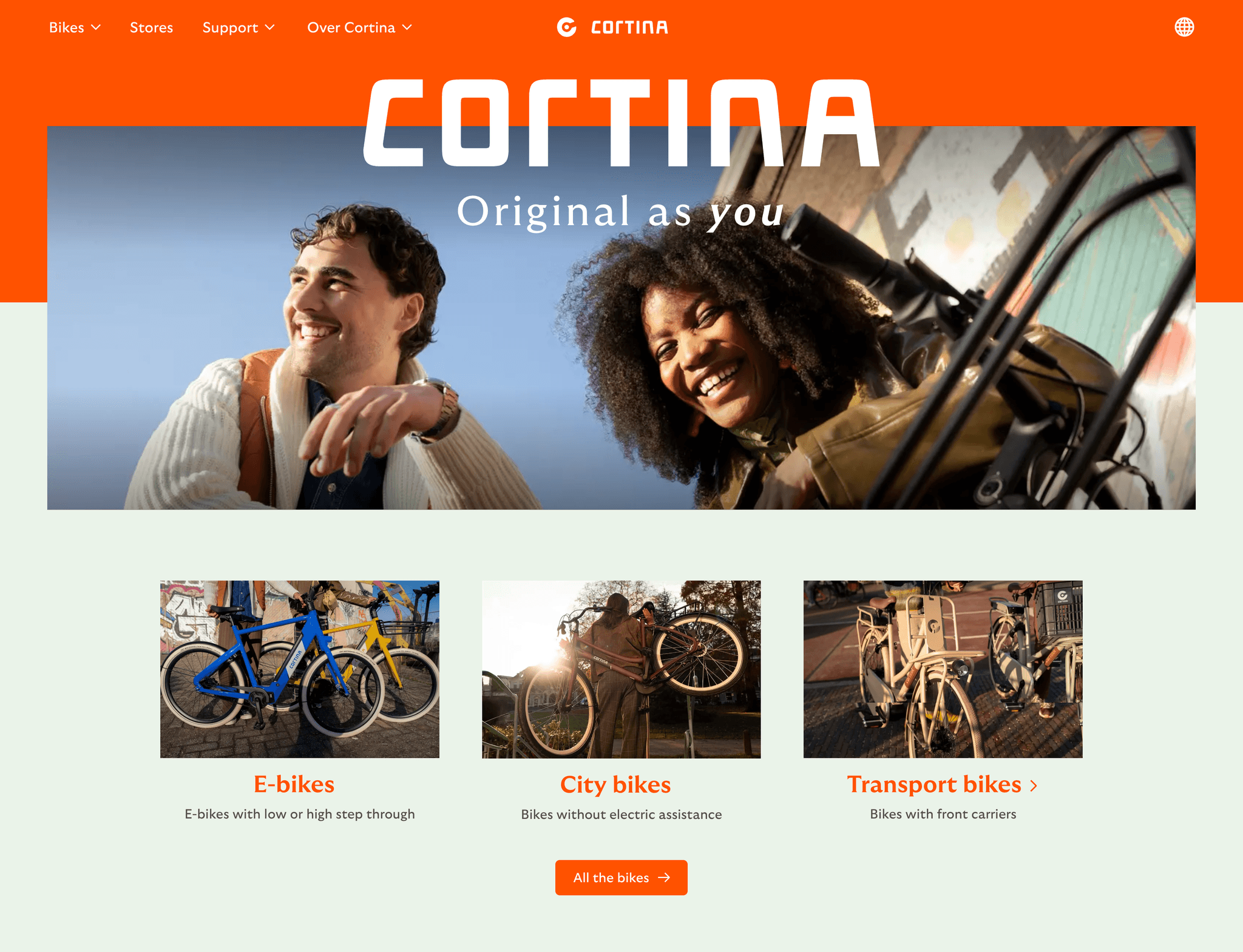 Cortina Bikes chooses React Bricks